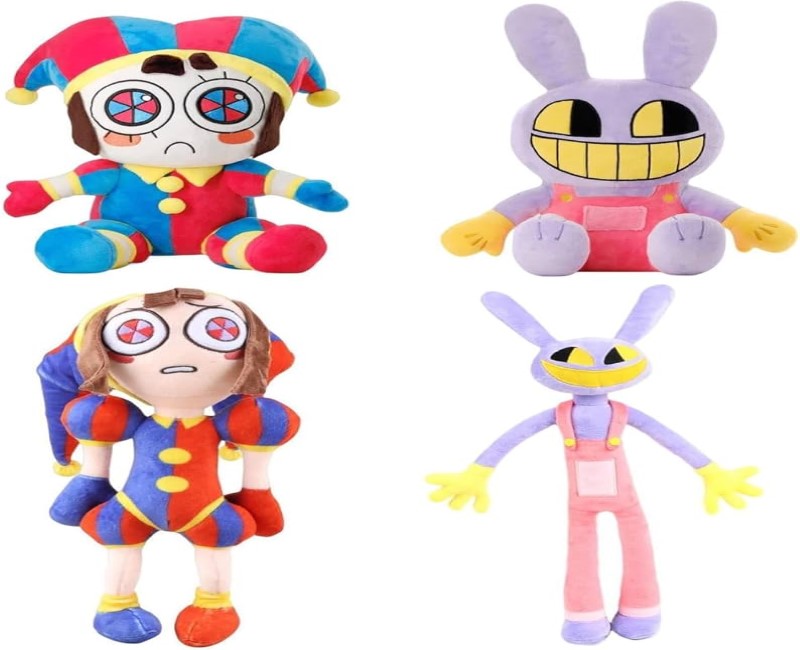 Plush Performers: The Amazing Digital Circus Soft Toy Showcase